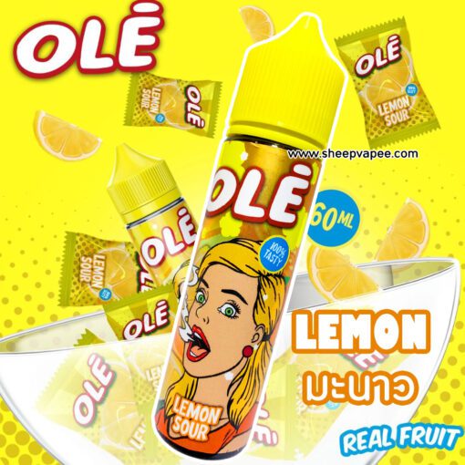 Ole Lemon โอเล่ มะนาว 60ml