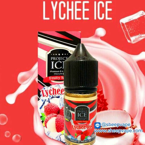 salt projectice lychee โปรเจคไอซ์ ลิ้นจี่ 30ml