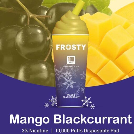 frosty 10000 puff mango blackcurrant