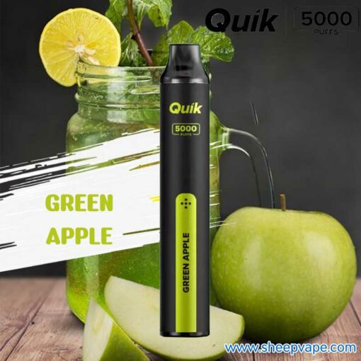quik 5000 green apple แอปเปิ้ลเขียว