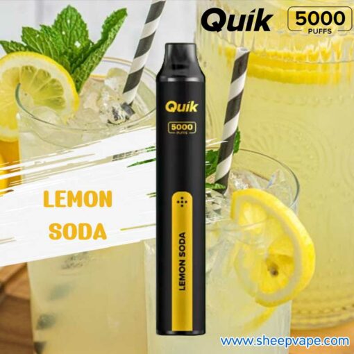 quik 5000 lemon soda มะนาวโซดา