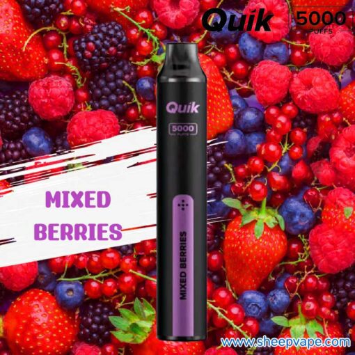 quik 5000 mixed berries มิกซ์เบอรี่